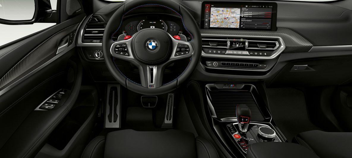 BMW X4 M Competition F98 LCI Facelift 2021 Cockpit Innenraum
