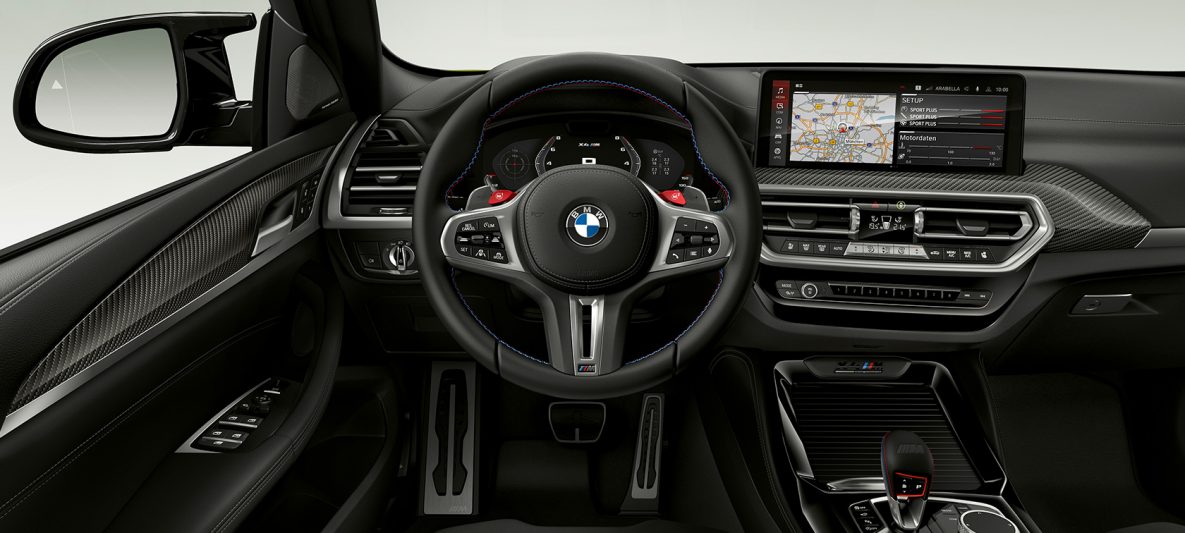 BMW X4 M Competition F98 LCI Facelift 2021 Cockpit Innenraum