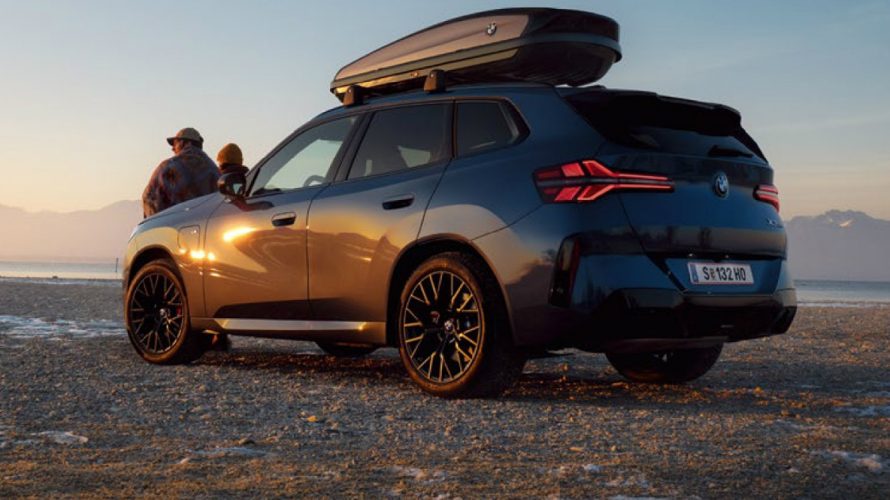 BMW X3 mit Dachbox